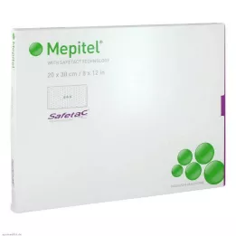 MEPITEL Pensos de malha de silicone 20x30 cm estéreis, 5 unidades