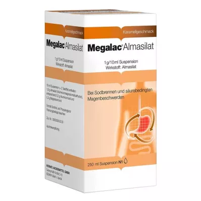 Suspensão Megalac Almasilato, 250 ml