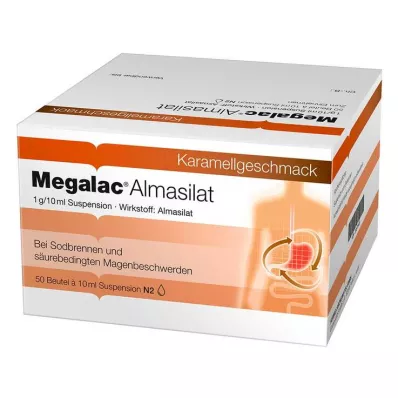 Suspensão Megalac Almasilato, 50X10 ml