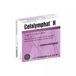 CEFALYMPHAT H Ampolas, 10X1 ml