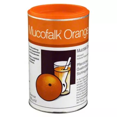 MUCOFALK Granulado de laranja para a preparação de uma dose única, 150 g