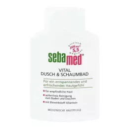 SEBAMED Duche Vital + Banho de Espuma, 200 ml