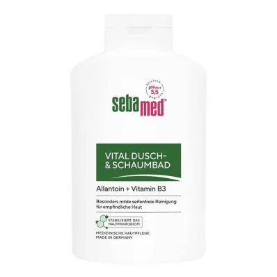 SEBAMED Duche Vital + Banho de Espuma, 400 ml
