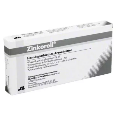 ZINKORELL Ampolas, 10X1 ml ZINKORELL Ampolas, 10X1 ml