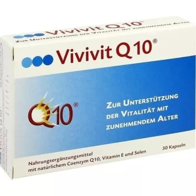 VIVIVIT Cápsulas Q10, 30 unid