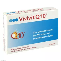 VIVIVIT Cápsulas Q10, 30 unid
