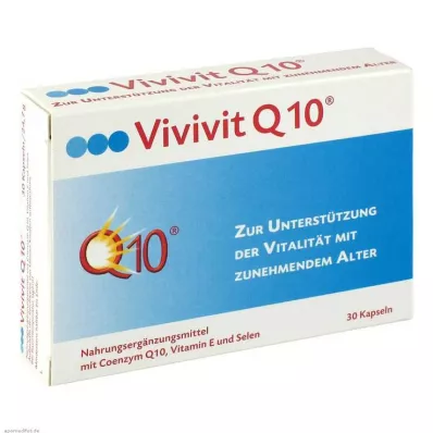 VIVIVIT Cápsulas Q10, 30 unid