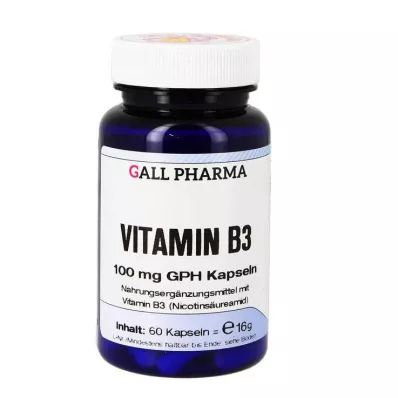 VITAMIN B3 100 mg GPH Cápsulas, 60 Cápsulas VITAMIN B3 100 mg GPH Cápsulas, 60 Cápsulas