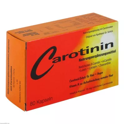 CAROTININ Cápsulas, 80 unidades