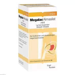 MEGALAC Suspensão de menta de almasilato, 250 ml