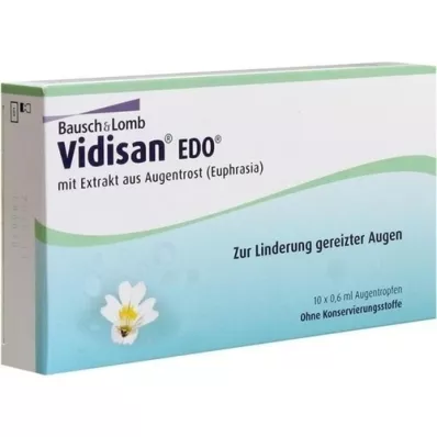 VIDISAN EDO Pipetas de dose única, 10X0,6 ml