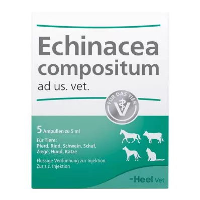 ECHINACEA COMPOSITUM ad us.vet.ampolas, 5 unid