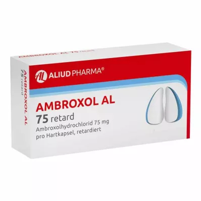 AMBROXOL AL 75 retard cápsulas de libertação prolongada, 50 unid AMBROXOL AL 75 retard cápsulas de libertação prolongada, 50 unid