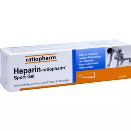 HEPARIN-RATIOPHARM Gel desportivo, 50 g