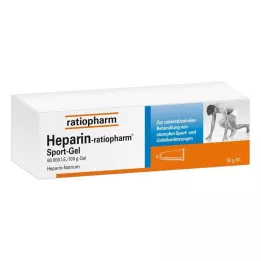 HEPARIN-RATIOPHARM Gel desportivo, 50 g