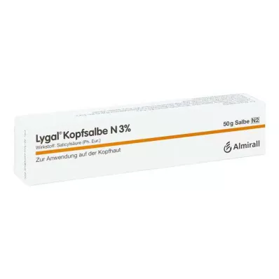 Pomada para cabeça Lygal N 3% (50 g)