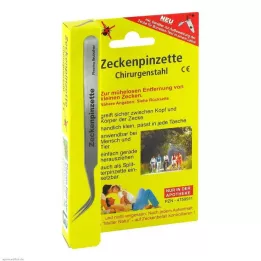 ZECKENPINZETTE Aço cirúrgico, 1 unidade