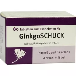 GINKGOSCHUCK Comprimidos, 80 unidades