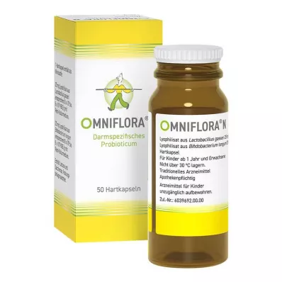 OMNIFLORA N Cápsulas duras, 50 unidades