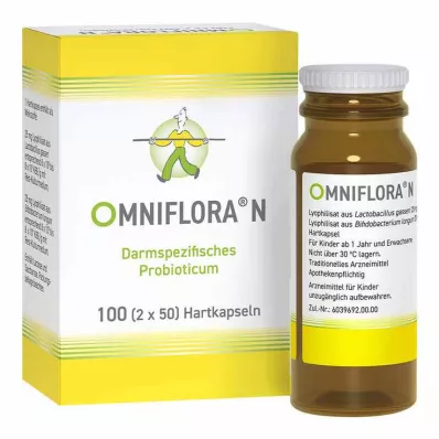 OMNIFLORA N Cápsulas duras, 100 pcs OMNIFLORA N Cápsulas duras, 100 pcs