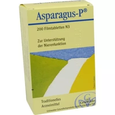 ASPARAGUS P Comprimidos revestidos por película, 200 unidades