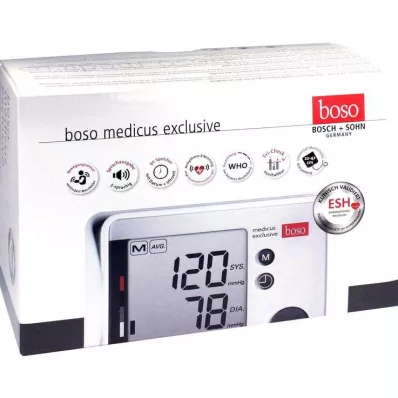 BOSO Monitor de tensão arterial totalmente automático exclusivo medicus, 1 pc BOSO Monitor de tensão arterial totalmente automático exclusivo medicus, 1 pc