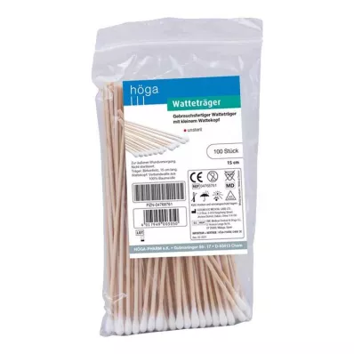 WATTETRÄGER Cabeça de algodão pequena de 15 cm, 100 unidades WATTETRÄGER Cabeça de algodão pequena de 15 cm, 100 unidades
