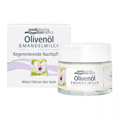 OLIVEN-MANDELMILCH Cuidado de noite regenerador, 50 ml OLIVEN-MANDELMILCH Cuidado de noite regenerador, 50 ml