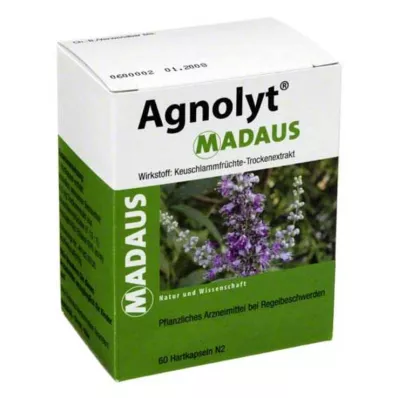AGNOLYT MADAUS Cápsulas duras, 60 unidades