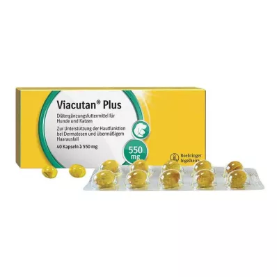 VIACUTAN Plus Capsules vet., 40 unid