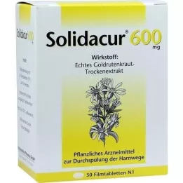 SOLIDACUR Comprimidos revestidos por película de 600 mg, 50 unidades