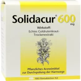 SOLIDACUR Comprimidos revestidos por película de 600 mg, 100 unidades