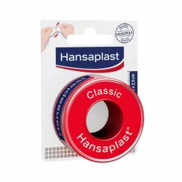 HANSAPLAST Gesso de fixação clássico 2,5 cm x 5 m, 1 pc