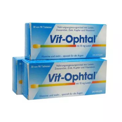VIT OPHTAL com 10 mg de luteína em comprimidos, 90 unid VIT OPHTAL com 10 mg de luteína em comprimidos, 90 unid