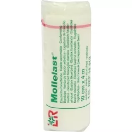 MOLLELAST Ligaduras 10 cmx4 m brancas, 1 pc