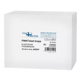 FIXIERBINDE elástico de malha larga 12 cmx4 m, 20 pcs