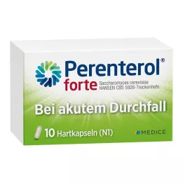 PERENTEROL forte 250 mg cápsulas, 10 unid