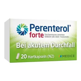 PERENTEROL forte 250 mg cápsulas, 20 unid