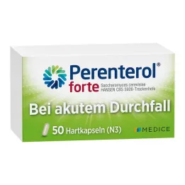 PERENTEROL forte 250 mg cápsulas, 50 unid