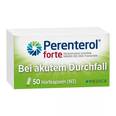 PERENTEROL forte 250 mg cápsulas, 50 unid PERENTEROL forte 250 mg cápsulas, 50 unid