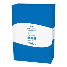 VLIESKOMPRESSEN 10x20 cm não estéril, 6 dobras, 100 unidades