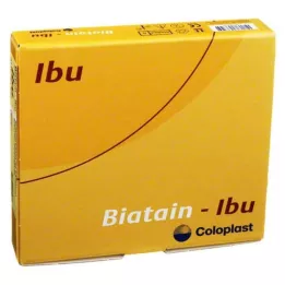 BIATAIN Penso de espuma Ibu 10x10 cm não aderente, 5 unidades