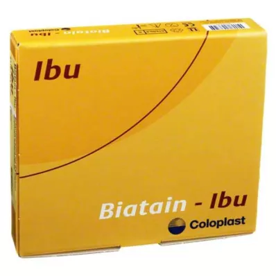 BIATAIN Penso de espuma Ibu 10x10 cm não aderente, 5 unidades