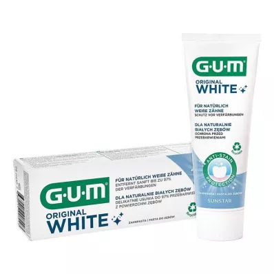 GUM Pasta de dentes Original White, 75 ml