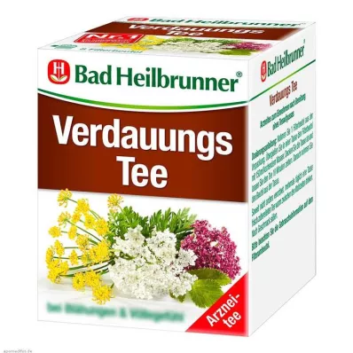 BAD HEILBRUNNER Saco de filtro para chá digestivo, 8X2,0 g BAD HEILBRUNNER Saco de filtro para chá digestivo, 8X2,0 g