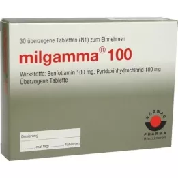 MILGAMMA Comprimidos revestidos de 100 mg, 30 unidades