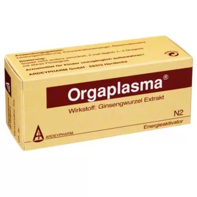 ORGAPLASMA Comprimidos revestidos, 50 unidades ORGAPLASMA Comprimidos revestidos, 50 unidades