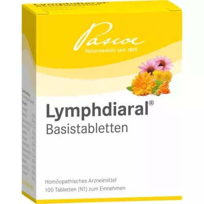 LYMPHDIARAL FOLHAS DE BASE, 100 pcs