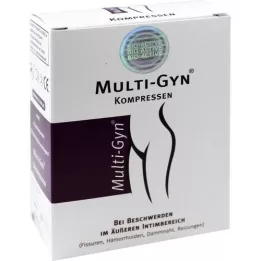 MULTI-GYN Compressas para o bem-estar da zona anal, 12 unidades