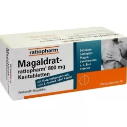 MAGALDRAT-ratiopharm 800 mg comprimidos, 100 unid